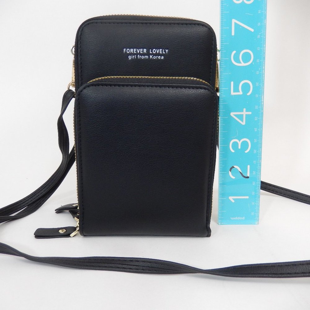 Cross Body Black Bag Forever Lovely New Without Tags.